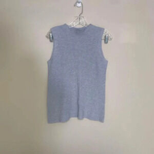 Eileen Fisher wool blend sleeveless sweater  top S